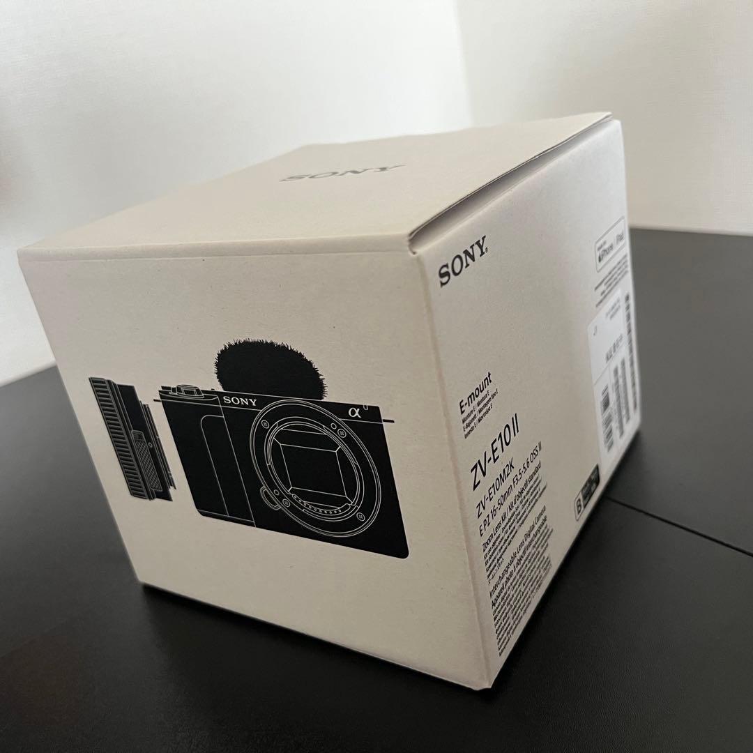 SONY ZV-E10M2K 保証期間内　レンズと予備バッテリーチャージセット