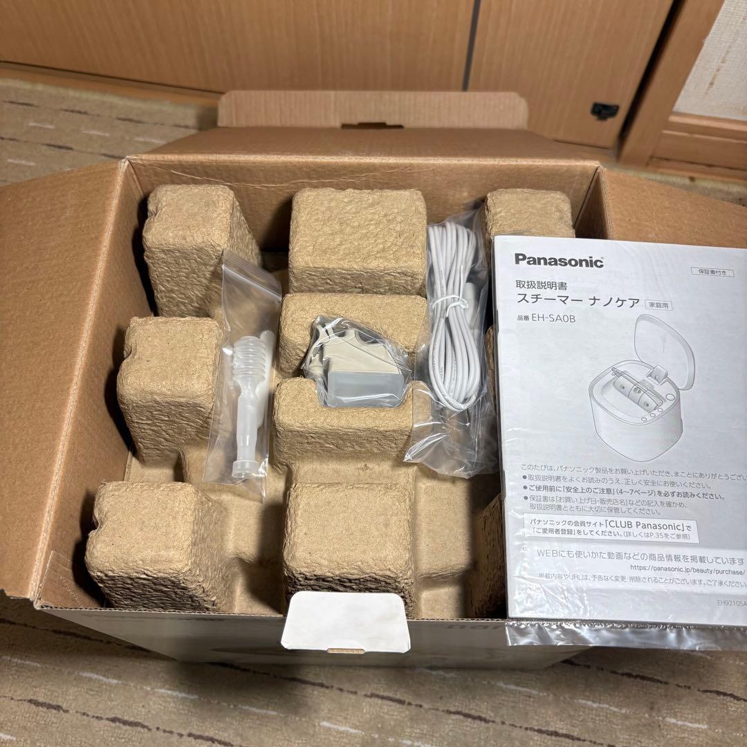 Panasonic EH-SA0B-N スチーマー ナノケア 田中みなみ