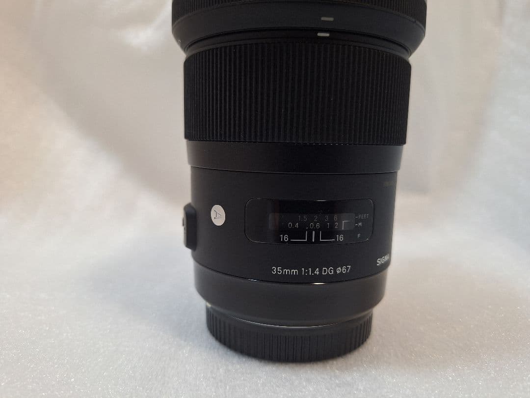 sigma 35 f1.4 dg hsm art EF 室內用 日本製