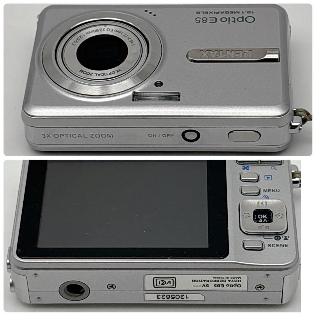 動作品✨PENTAX Optio E85 デジタルカメラ AC電源アダプター付