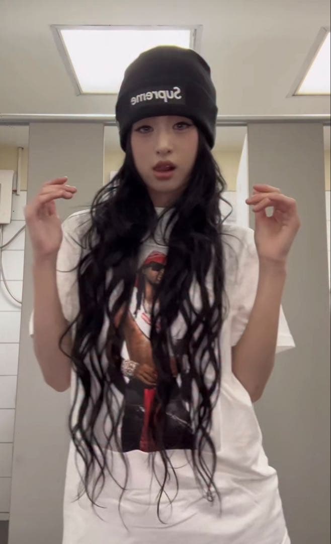 supreme box logo beanie ニット帽 babymonster