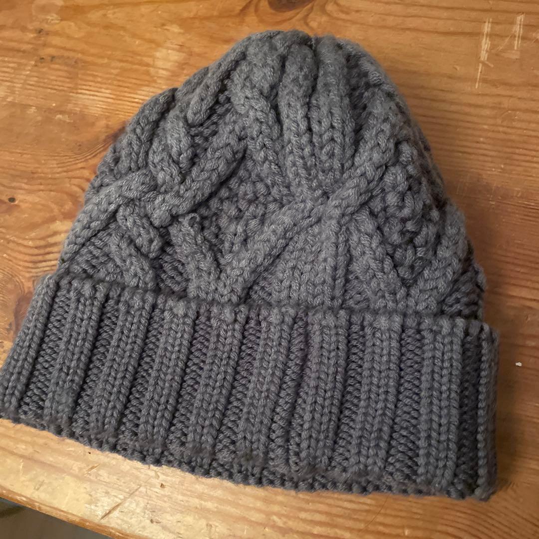 MONCLERモンクレール　ウール ニット帽