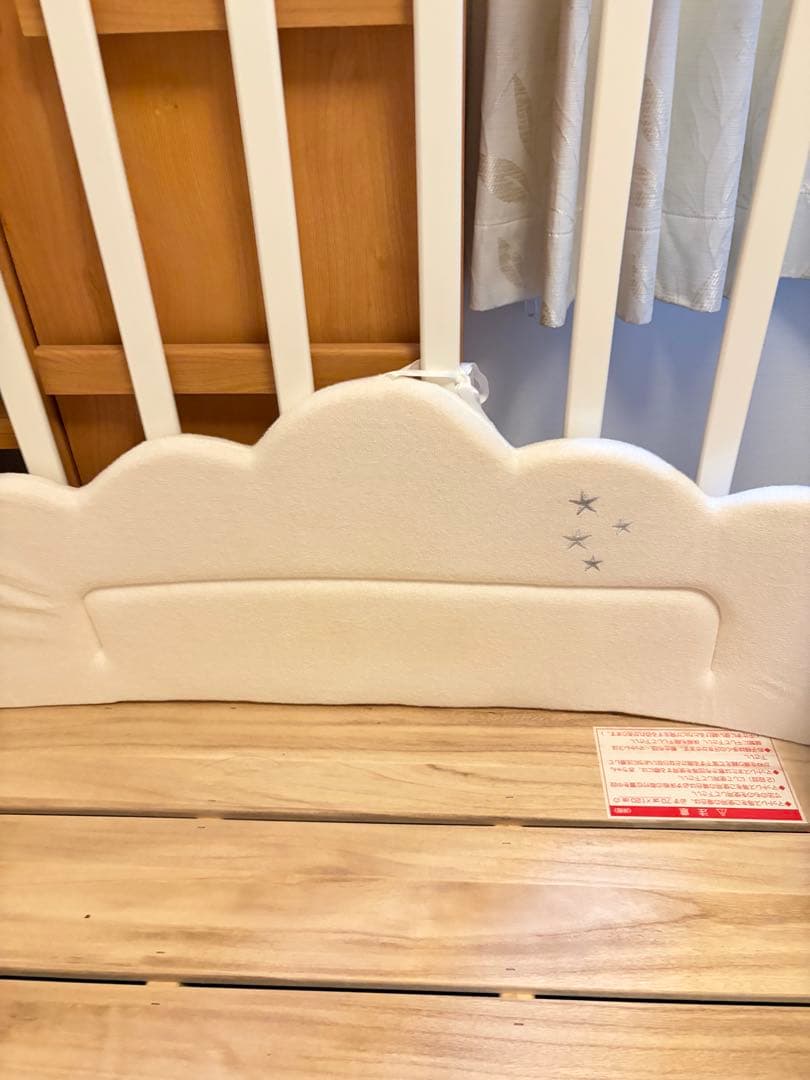 KATOJI カトージ　ベビーベッド　ハイタイプおまけ付き