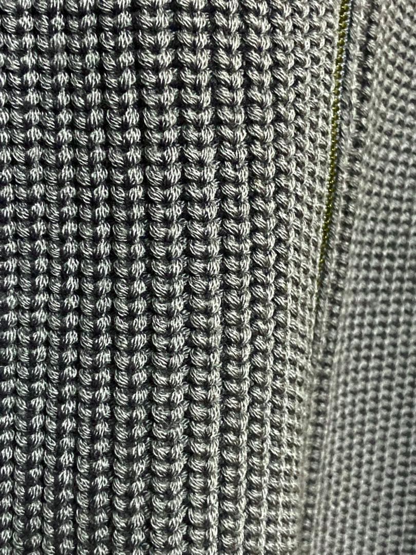 バトナー　シグネチャー　ウールドライバーズニット　ジップアップ　メンズ　セーター