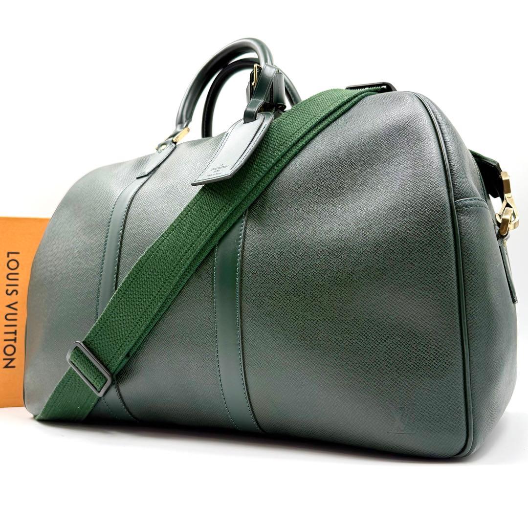 鑑定済 ルイヴィトン タイガ ケンダル PM ボストンバッグ 2way エピセア