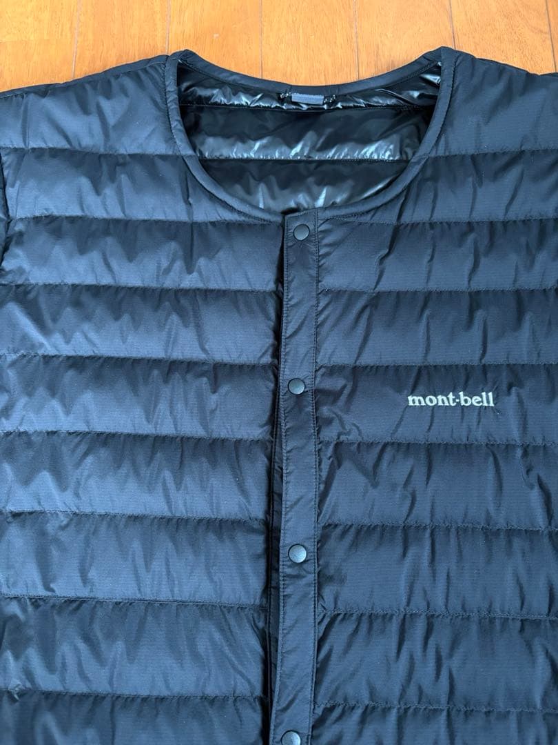 mont-bellインナーダウン　XL黒