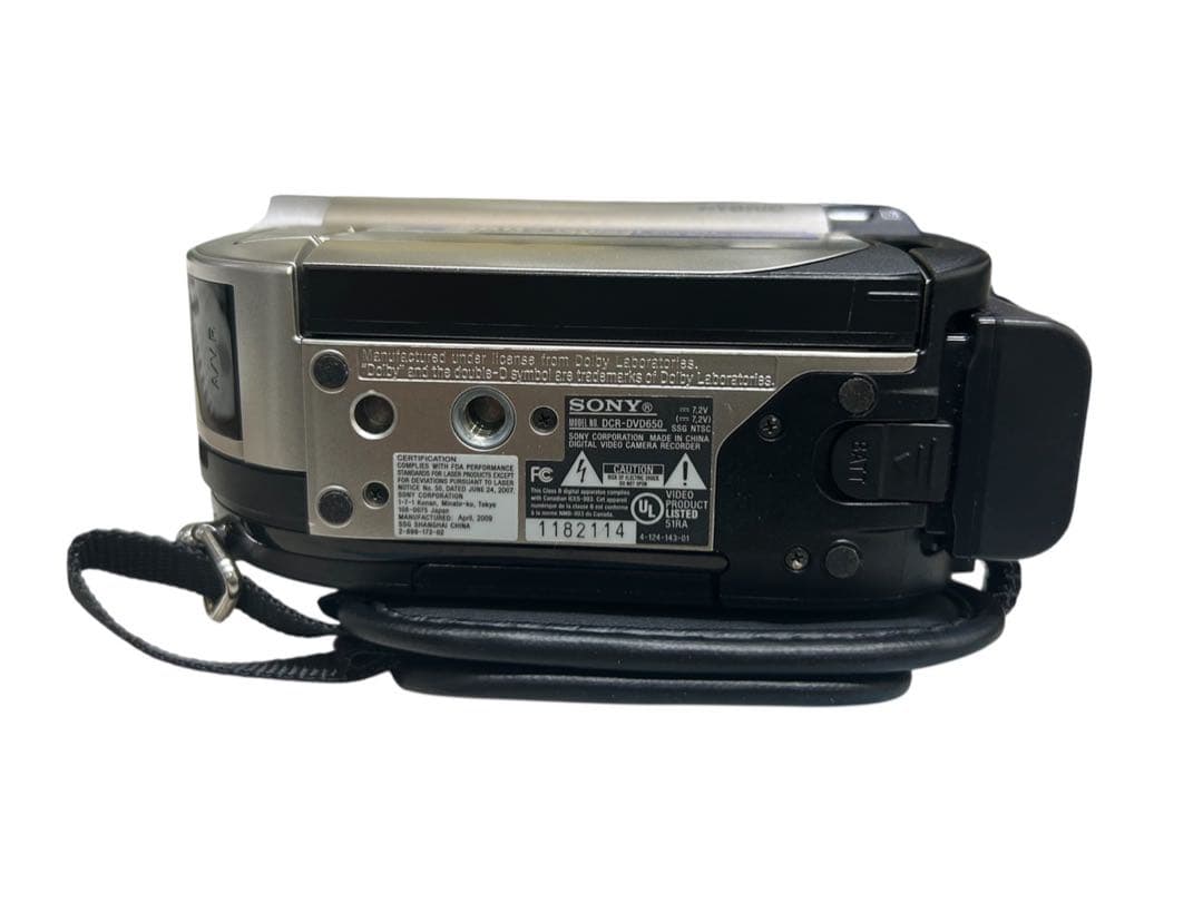 【レア】SONY HANDYCAM DCR-DVD650