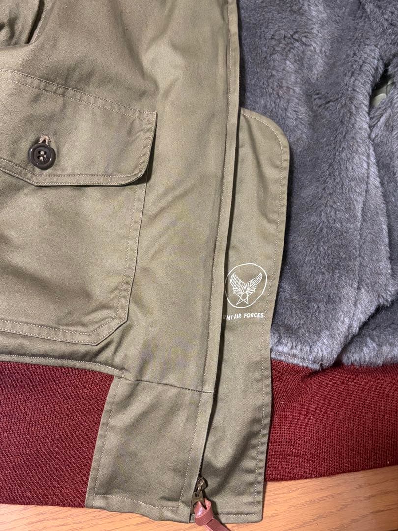 バズリクソンズ　B-10 ミリタリージャケット サイズ38