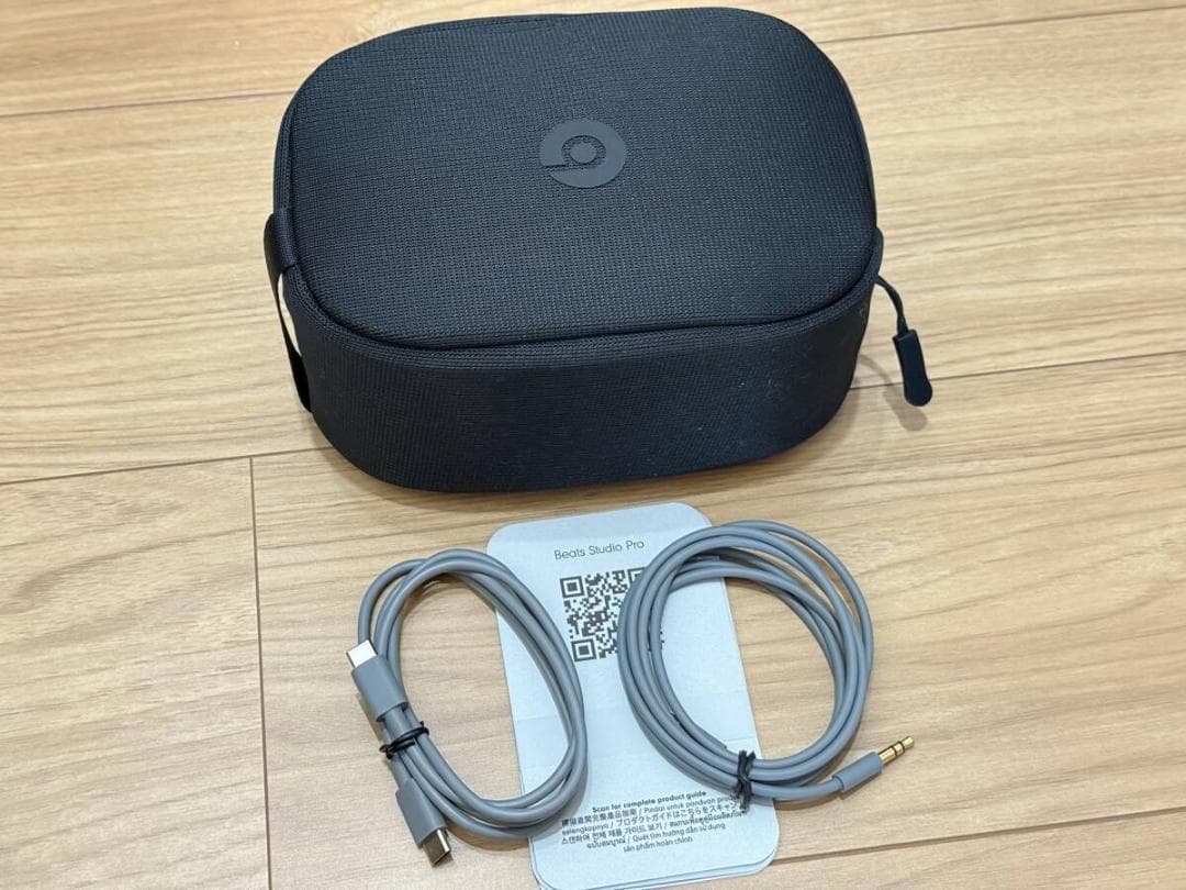 美品！Apple Beats Studio Pro ブラックMQTP3PA/A