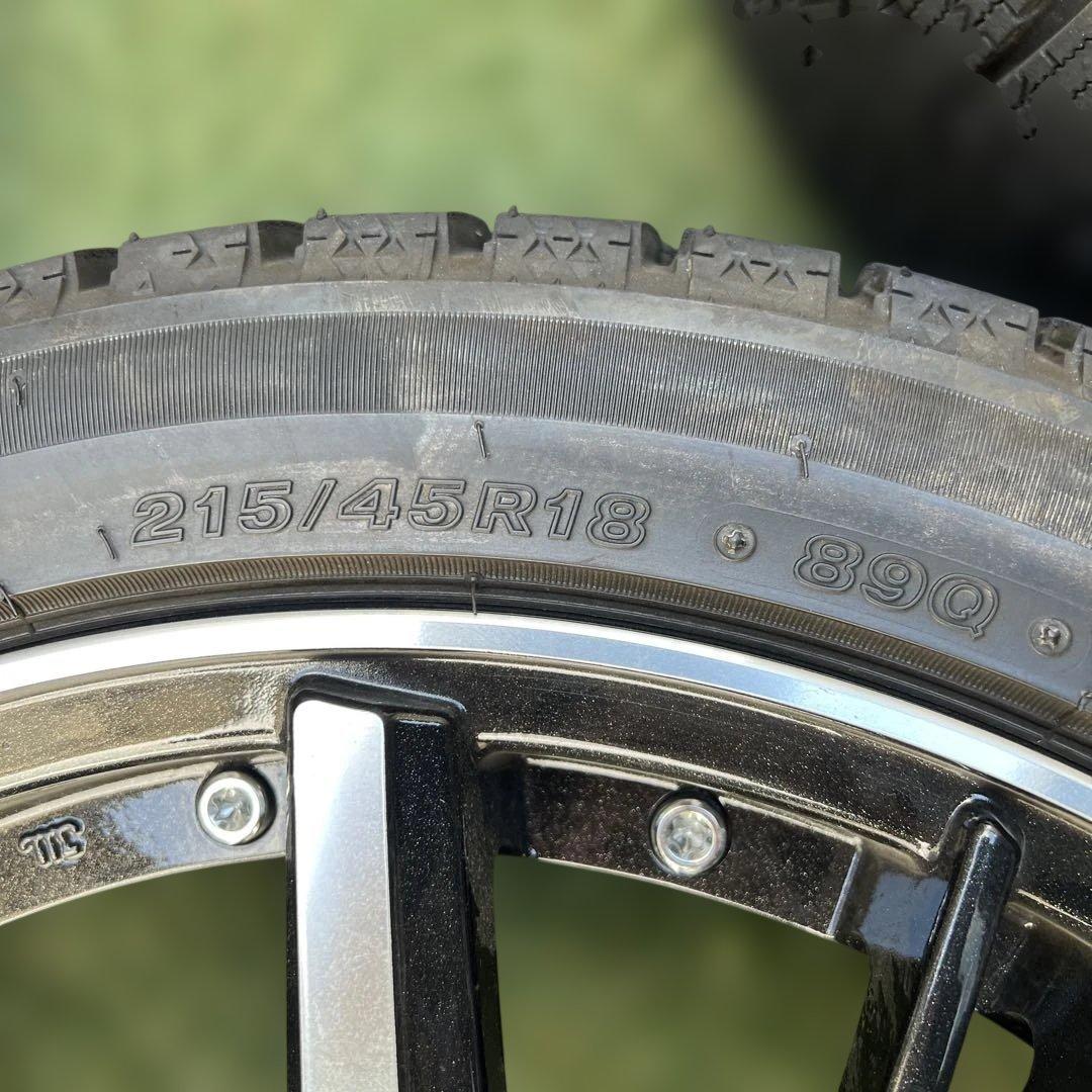 ブリジストン 18インチ 　スタッドレス　VRX2 215/45/18 マツダ3