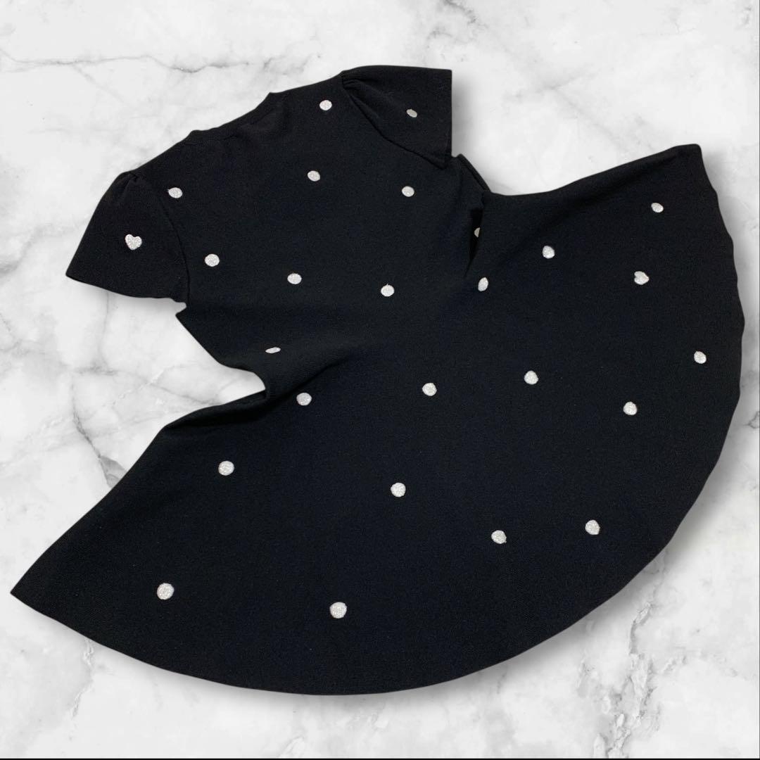 すーちゃん ✨新品 アプワイザーリッシェ ドットニットチュニック ハート