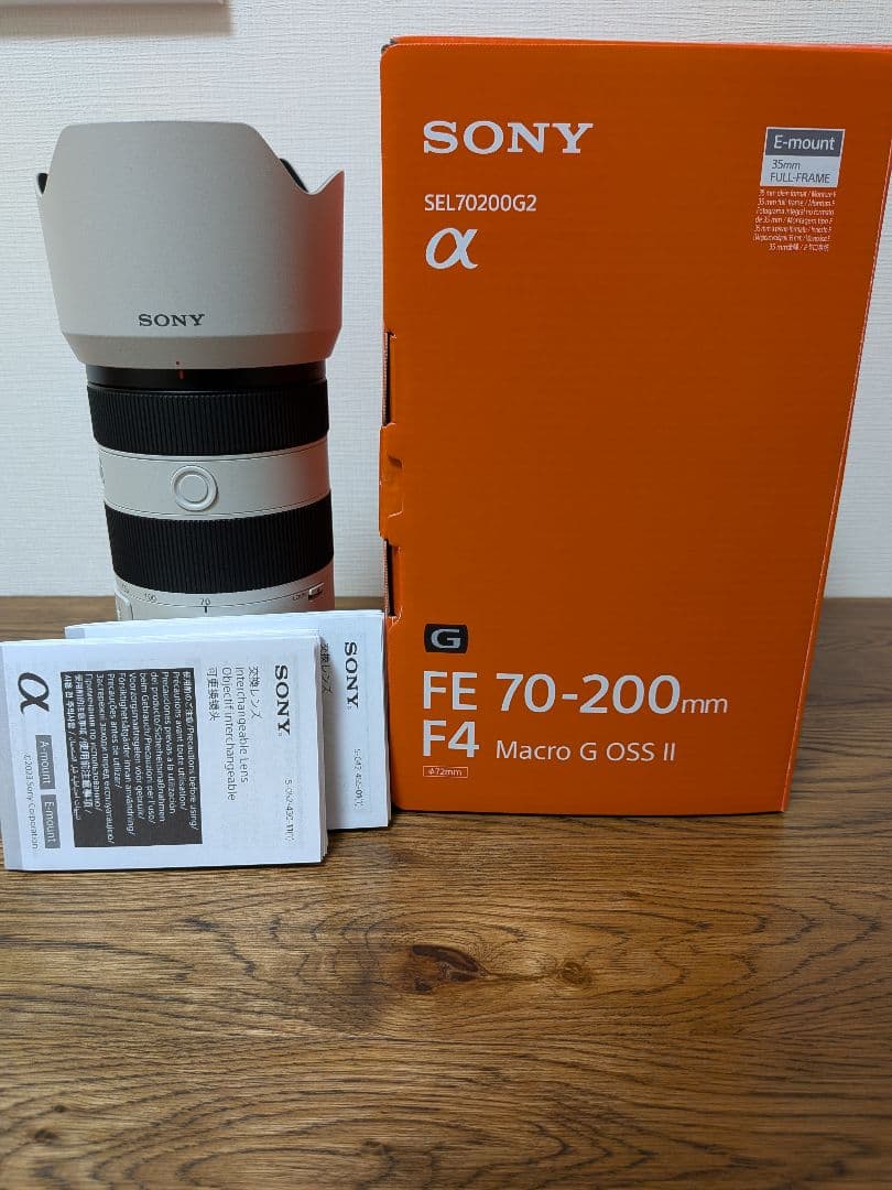 レンズ(ズーム) FE 70-200mm F4 Macro G OSS II SEL70200G2