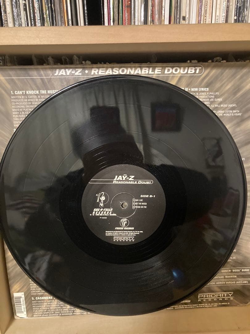 JAY-Z REASONABLE DOUBT レコード