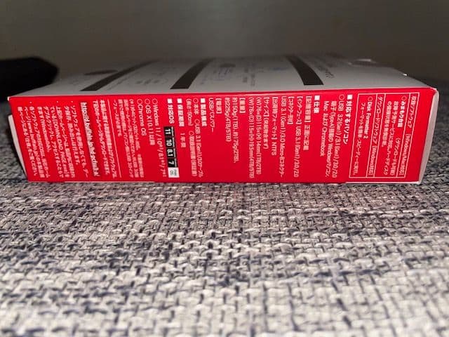 BUFFALO ポータブルハードディスク5.0TB