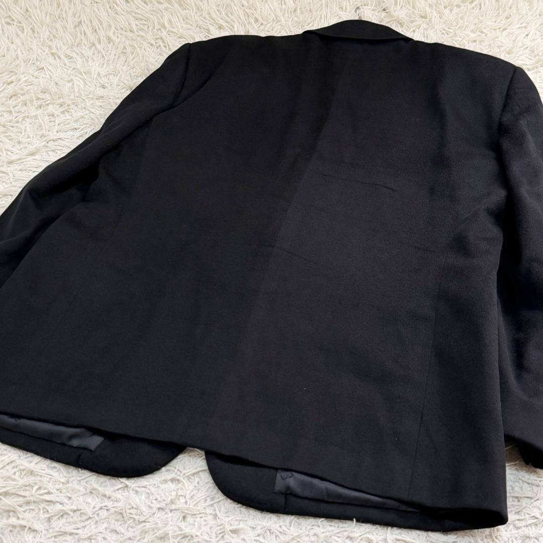 17227✨ジバンシー カシミヤ100% テーラードジャケット 175cm 黒