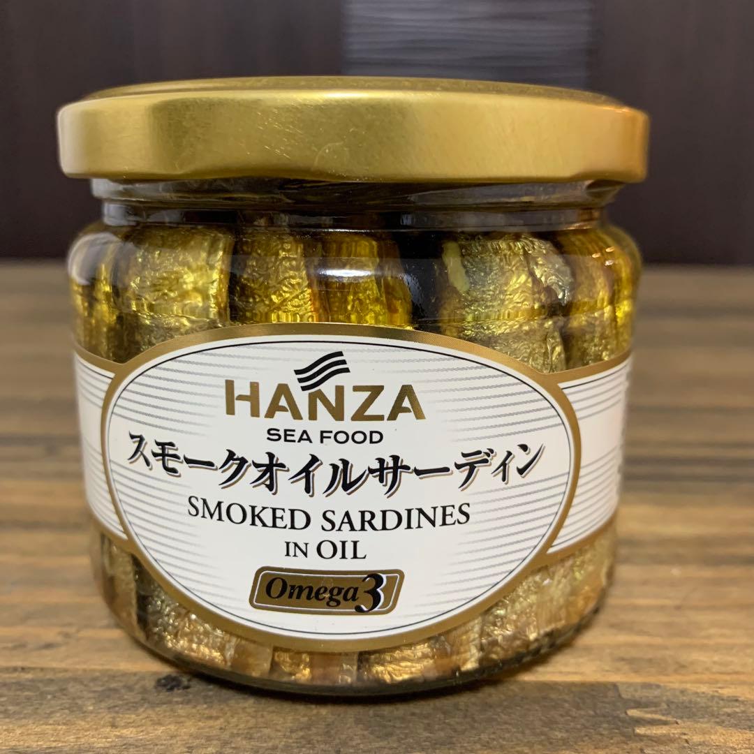 高級 スモークオイルサーディン 16瓶 HANZA オメガ3 DHA EPA健康