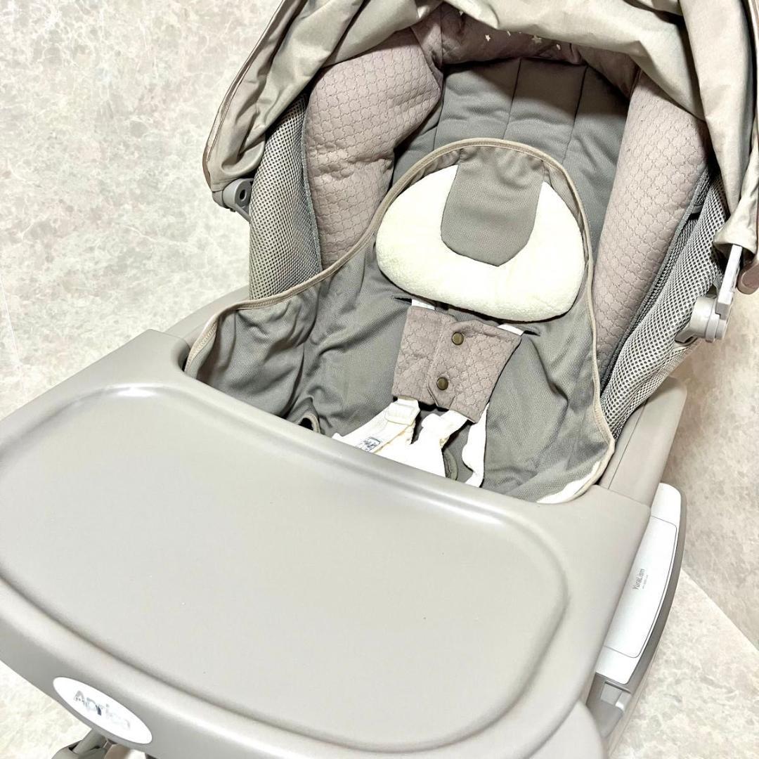 アップリカ ユラリズム オートプレミアム ムーンロック 電動ハイローチェア