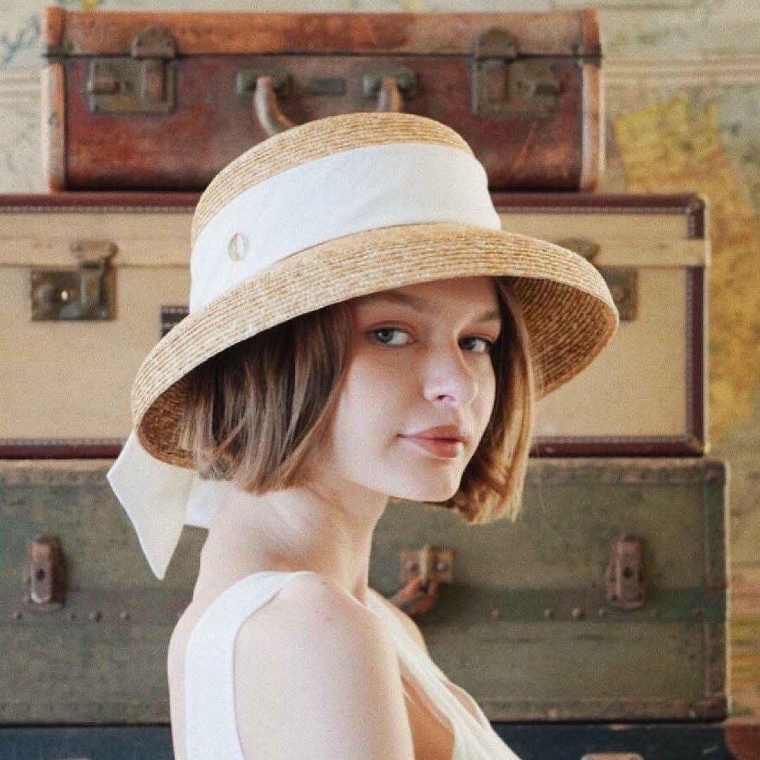 Chapeau d' O シャポードオー カサブランカ 麦わら帽子