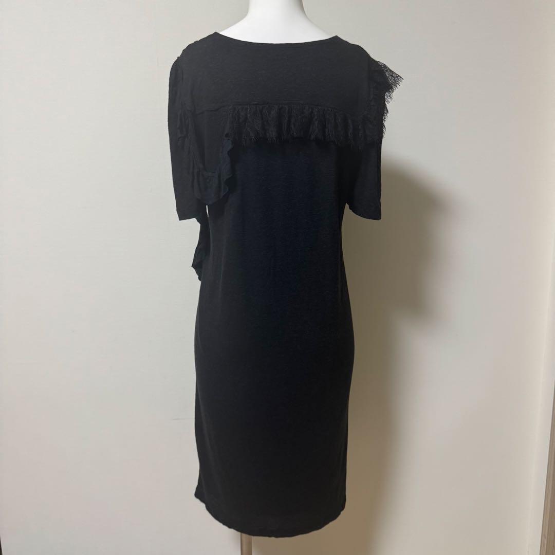 【専用】diesel ディーゼル ワンピース　ブラック　カットソー　フリル