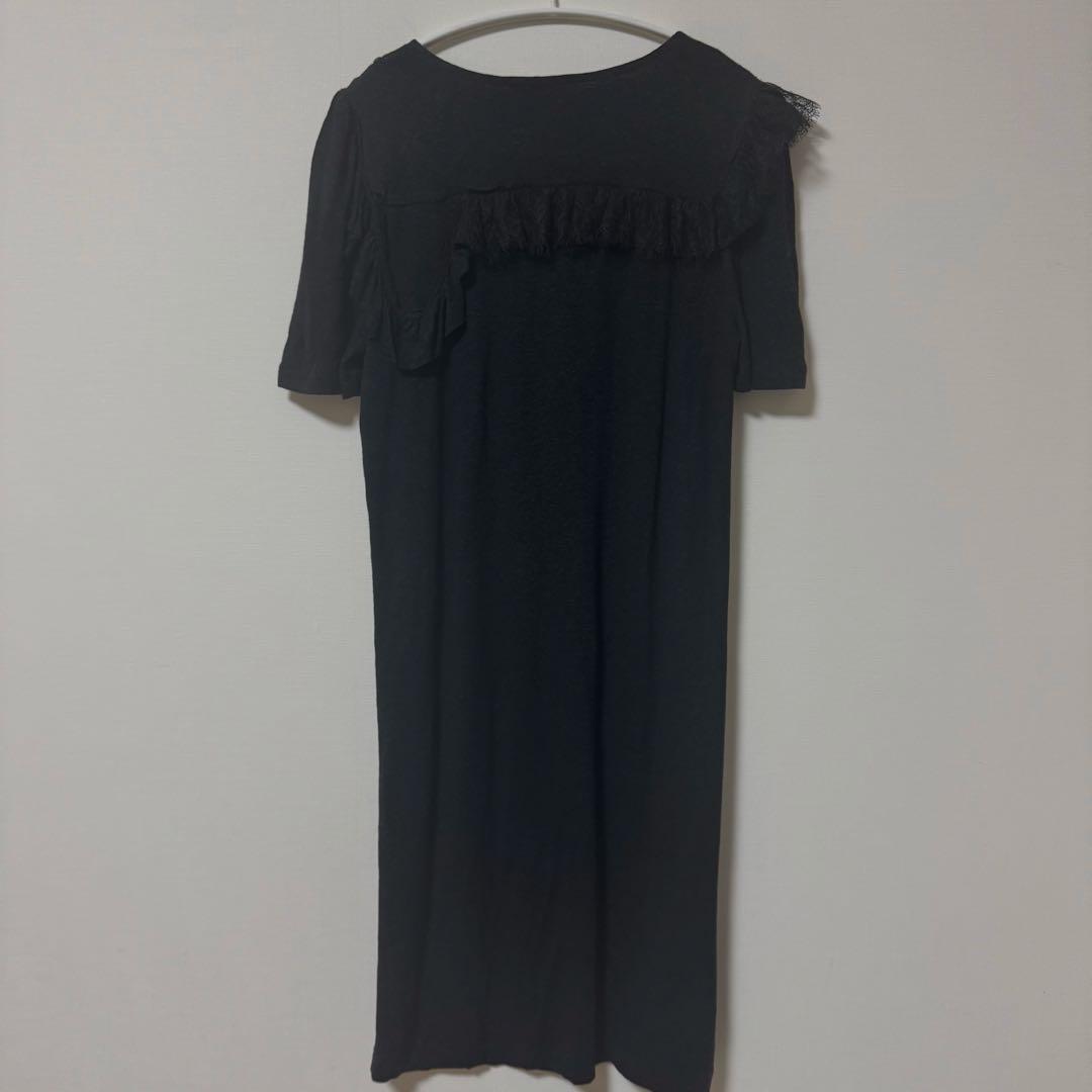 【専用】diesel ディーゼル ワンピース　ブラック　カットソー　フリル