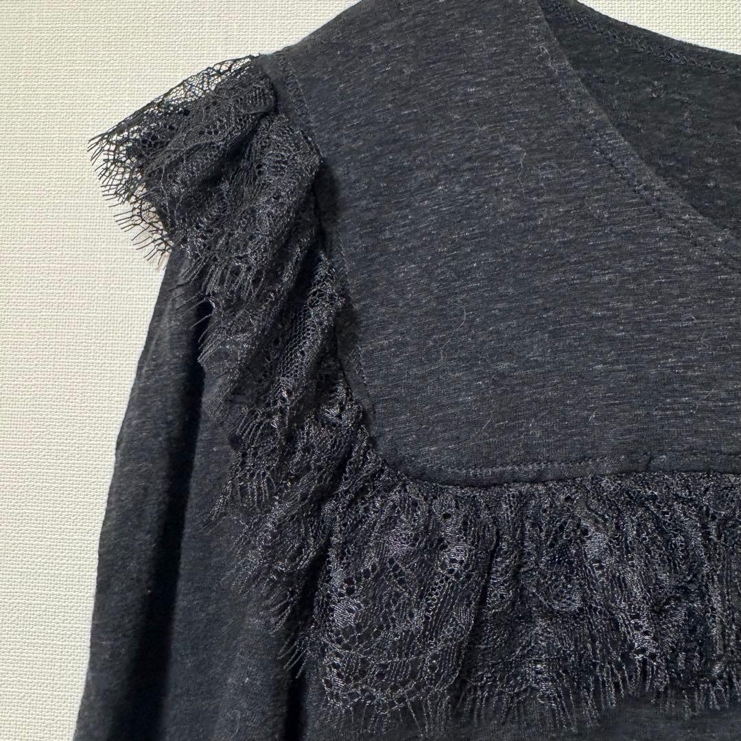 【専用】diesel ディーゼル ワンピース　ブラック　カットソー　フリル