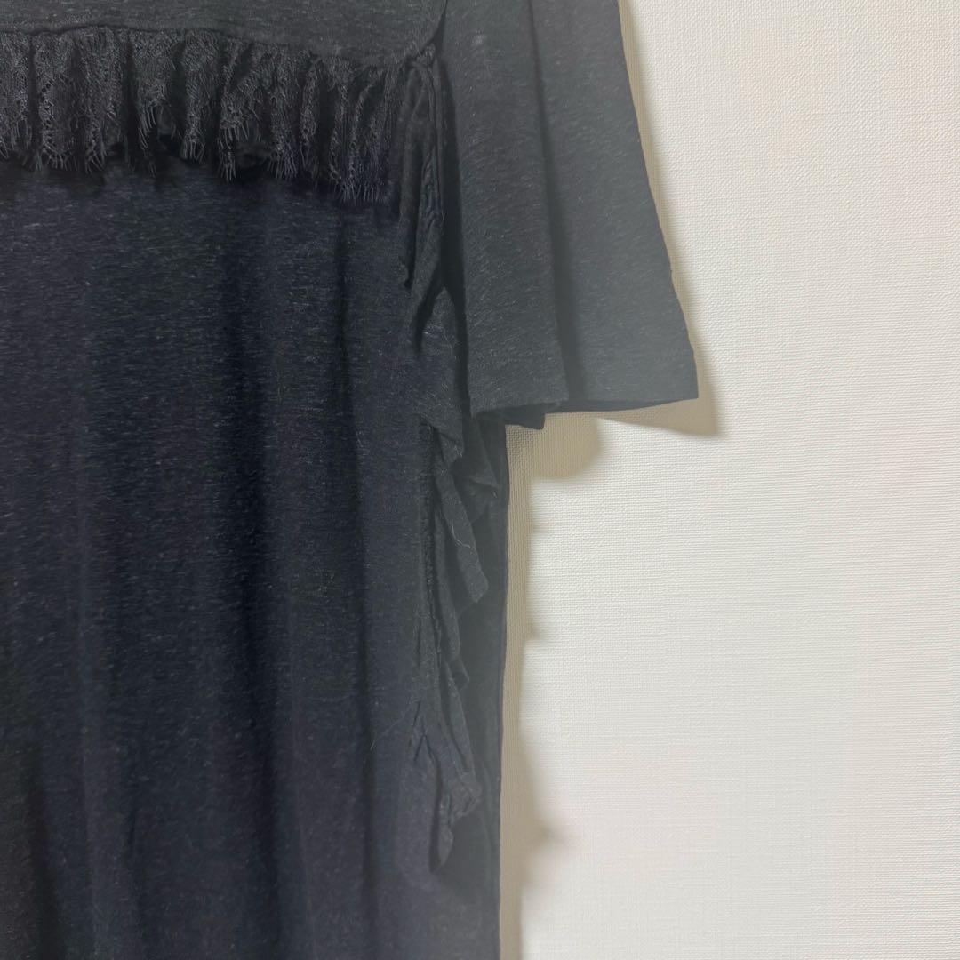 【専用】diesel ディーゼル ワンピース　ブラック　カットソー　フリル