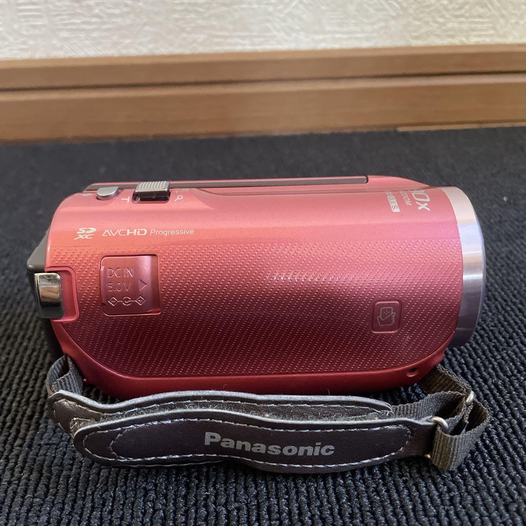 Wi-Fi対応♪ Panasonic HC-V520M ビデオカメラ　ピンク