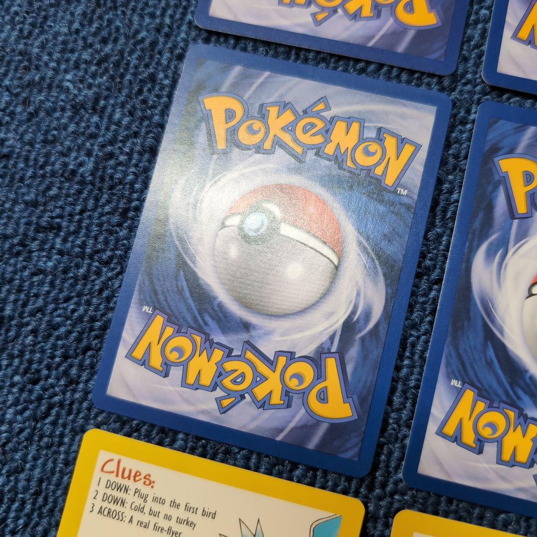 【超希少】英語版＋ドイツ語版　サンダー、ファイヤー、フリーザー　ポケモンカード