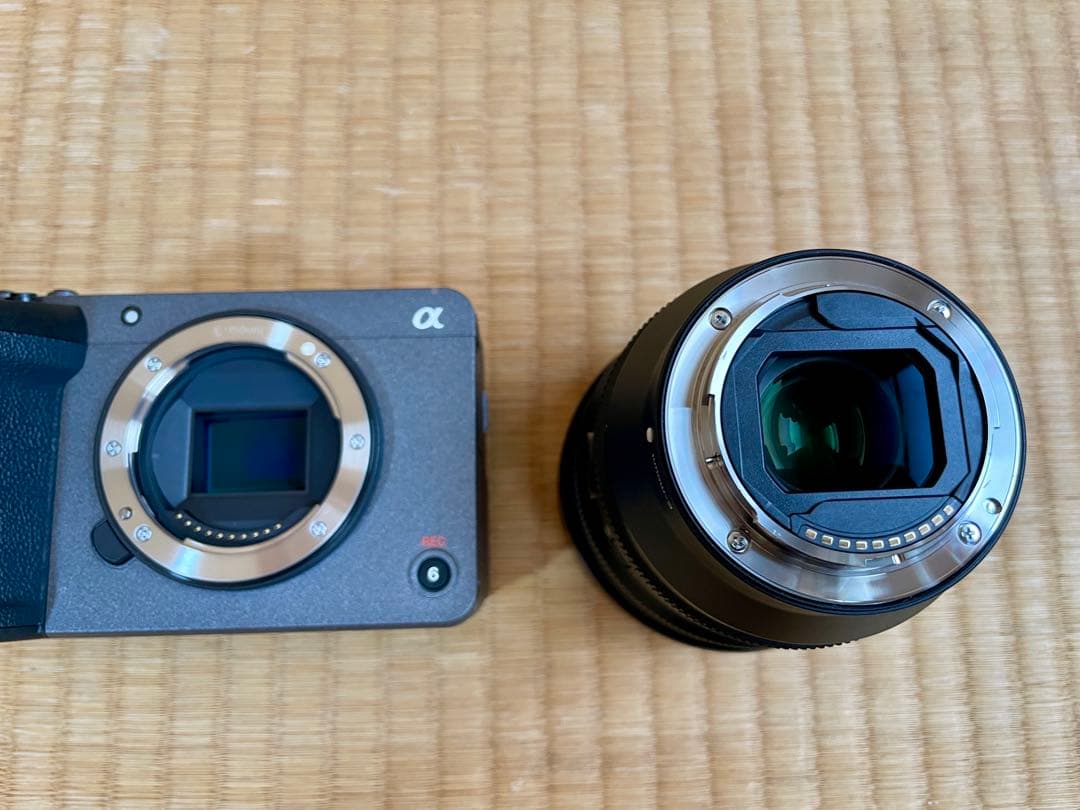 sony FX30 cinema Line SEL14F18GM XLRハンドル