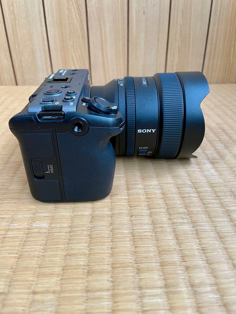 sony FX30 cinema Line SEL14F18GM XLRハンドル