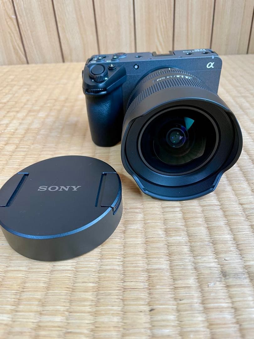 sony FX30 cinema Line SEL14F18GM XLRハンドル