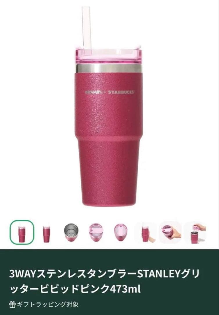 新品　スターバックス　ピンク タンブラー　パープル　ねこ　ボトル　猫