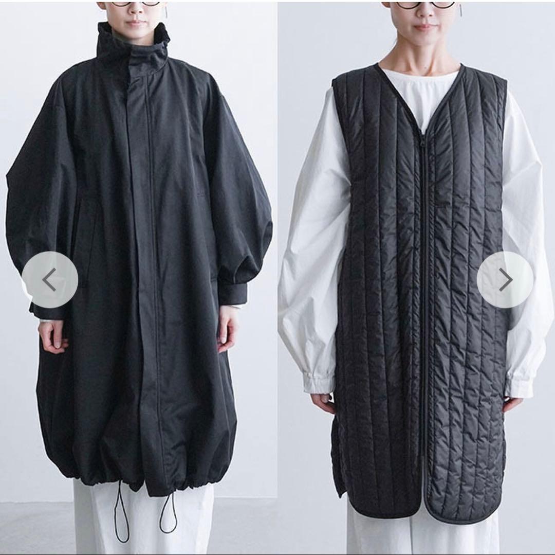 MIDIUMISOLID ライナー付きモッズコード