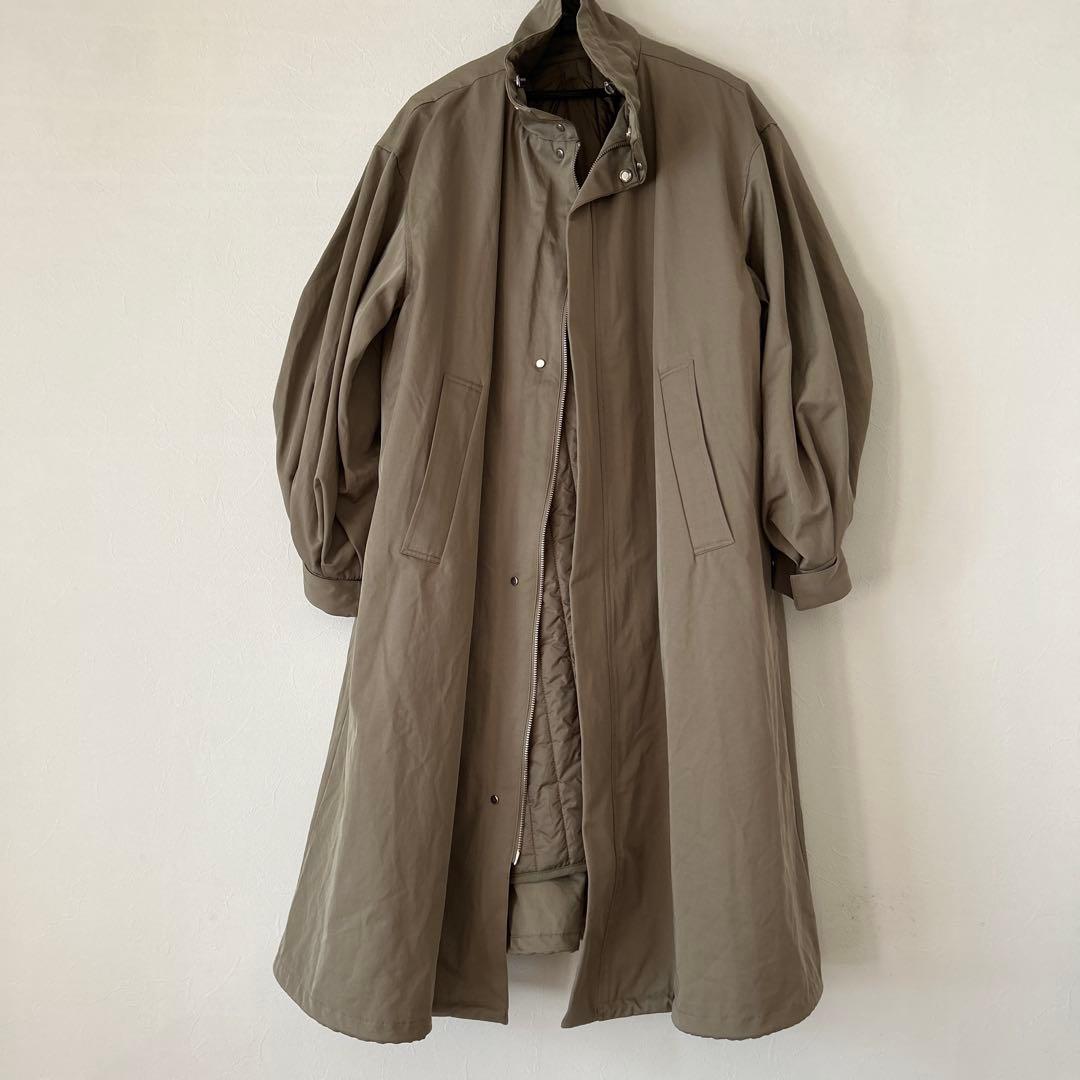 MIDIUMISOLID ライナー付きモッズコード