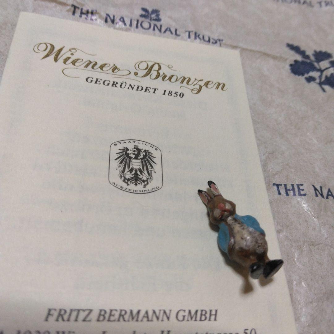 超レア♥ピーターラビット♥ブロンズ製フィギュア♥アンティーク