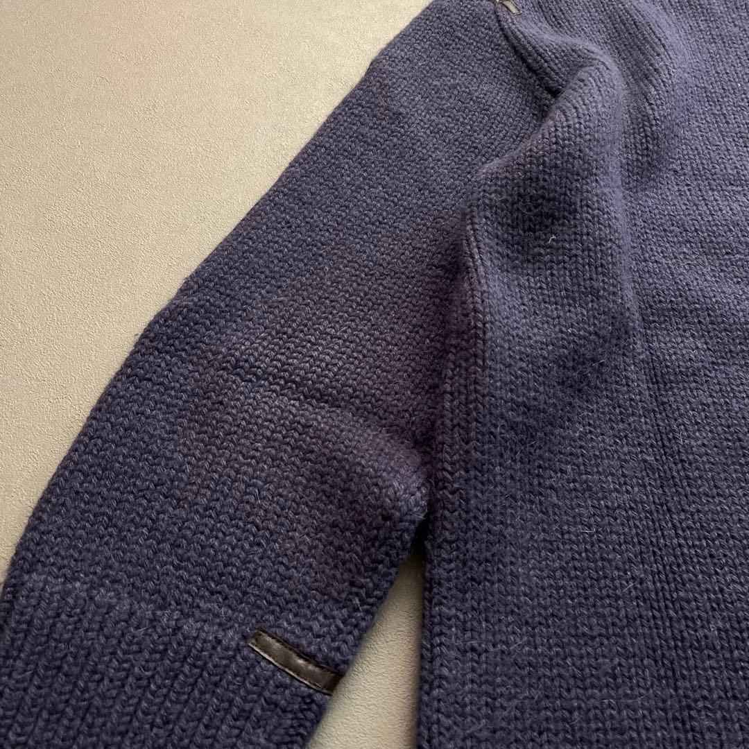 The Inoue Brothers タートルネック　ニット　L navy