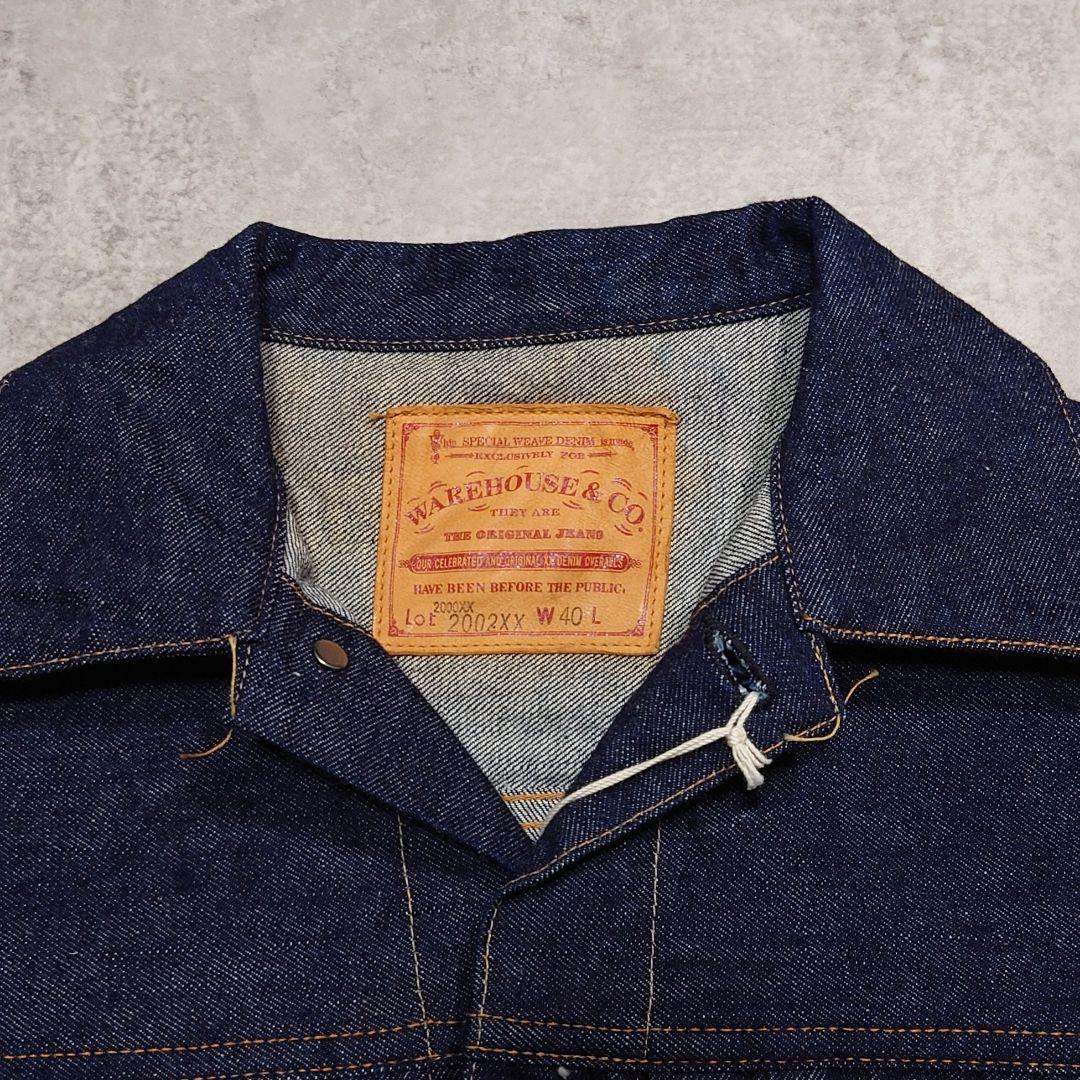 ジャケット・アウター WAREHOUSE 2002XX 2nd Dead Stock Blue 40