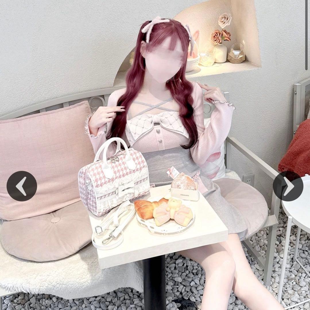 Honey mew ハニーミュウ Bigリボンアンサンブルワンピース