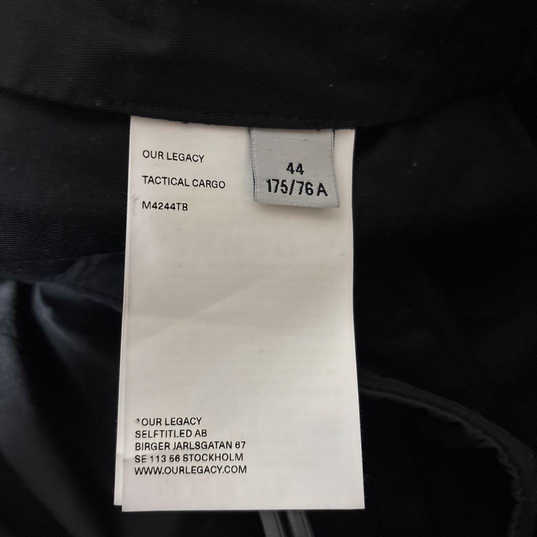 パンツ OUR LEGACY TACTICAL CARGO 44