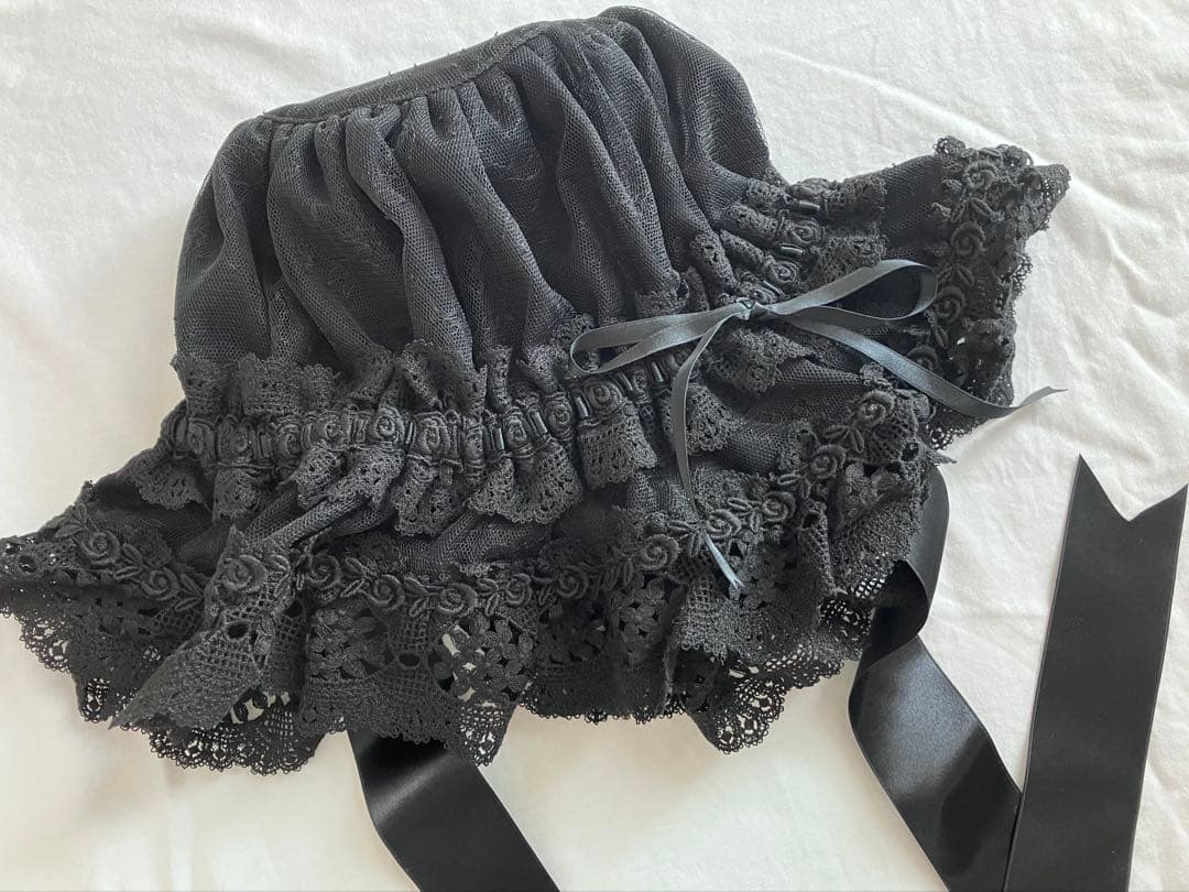 【限定値下げ中】alice and the pirates フリルメイドキャップ