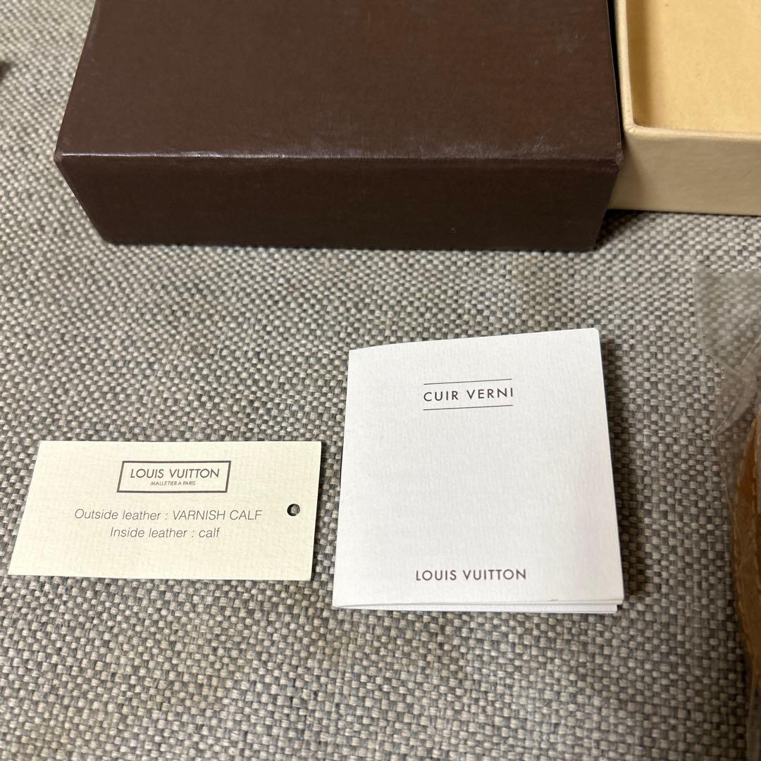 LOUIS VUITTON レザー ストラップ ブラウン