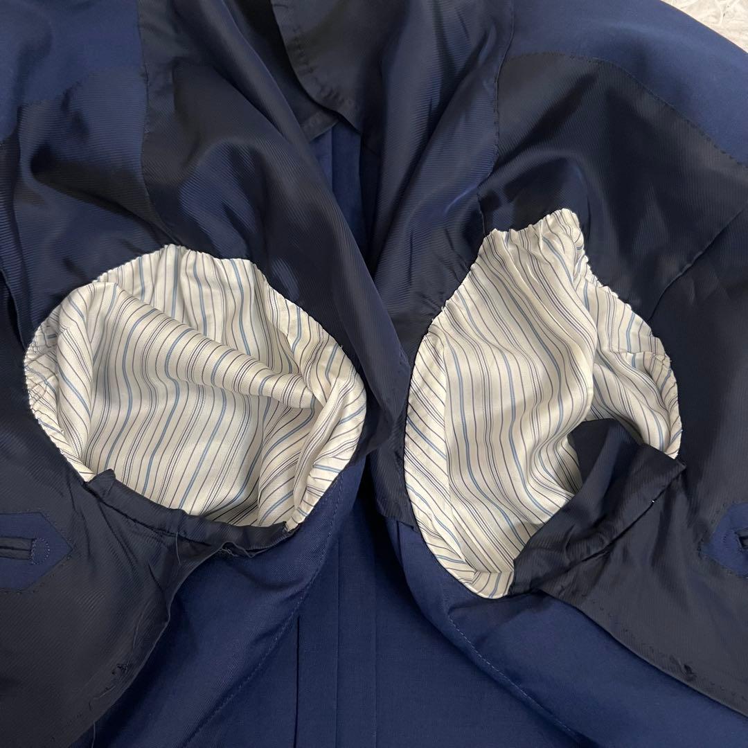 希少美品✨エディフィス ジャケット ドーメル 金ボタン シルク モヘヤ XL