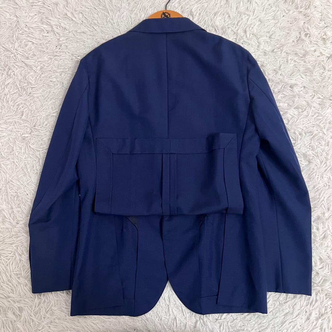 希少美品✨エディフィス ジャケット ドーメル 金ボタン シルク モヘヤ XL