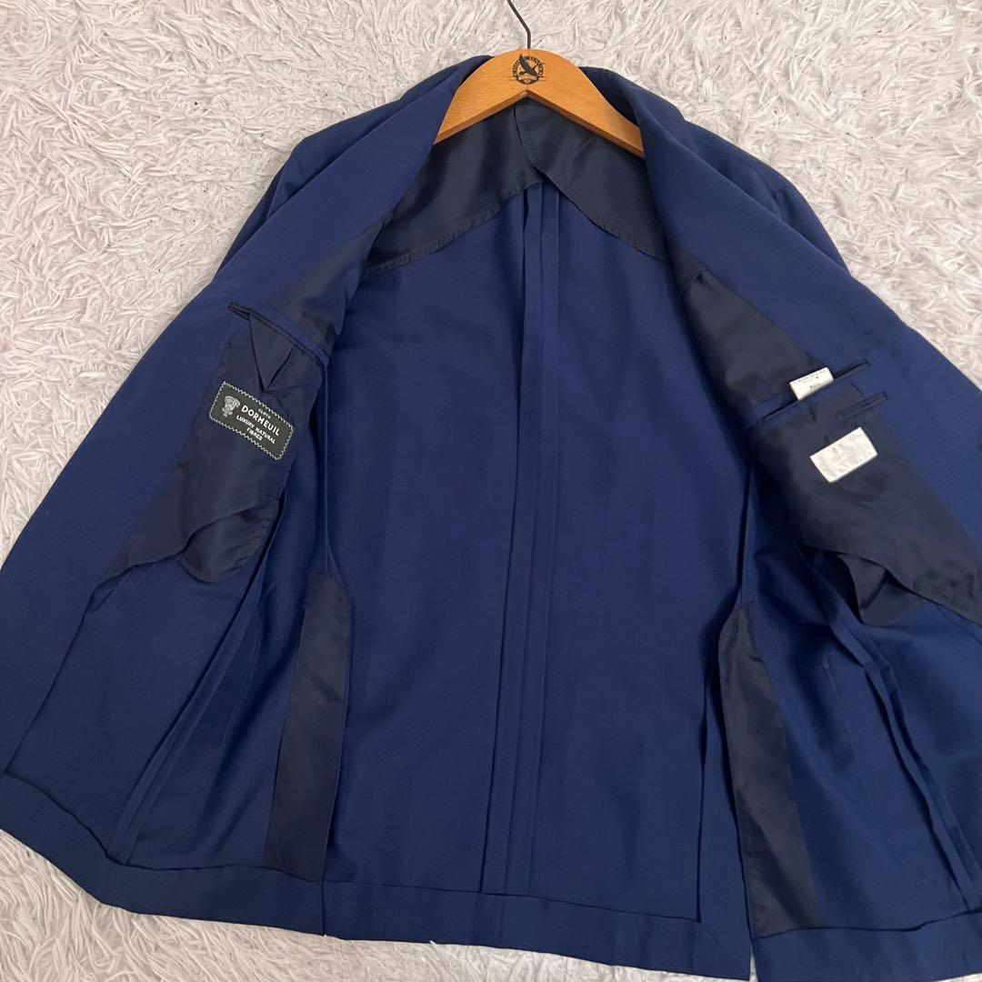 希少美品✨エディフィス ジャケット ドーメル 金ボタン シルク モヘヤ XL