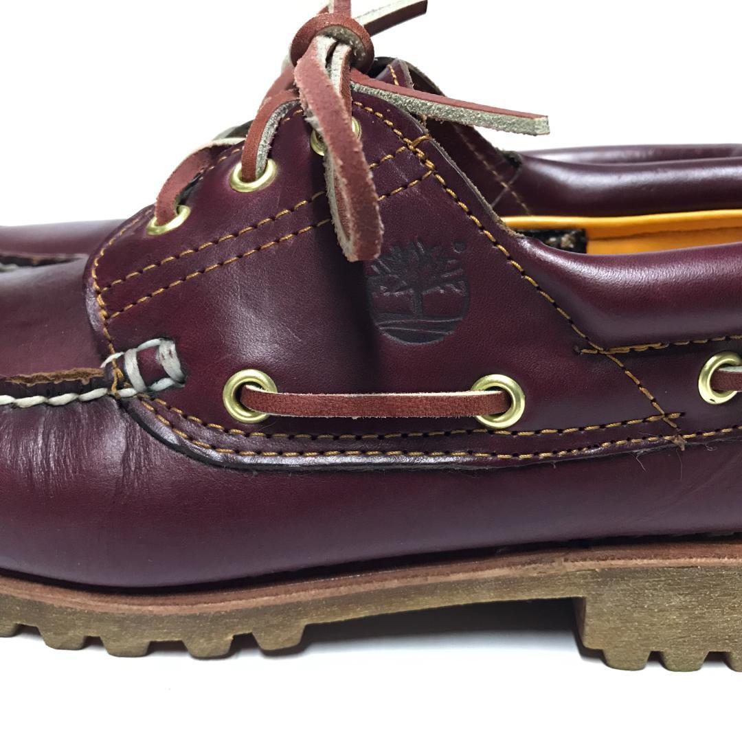 ティンバーランド 3EYE CLASSIC LUG 27cm バーガンディ