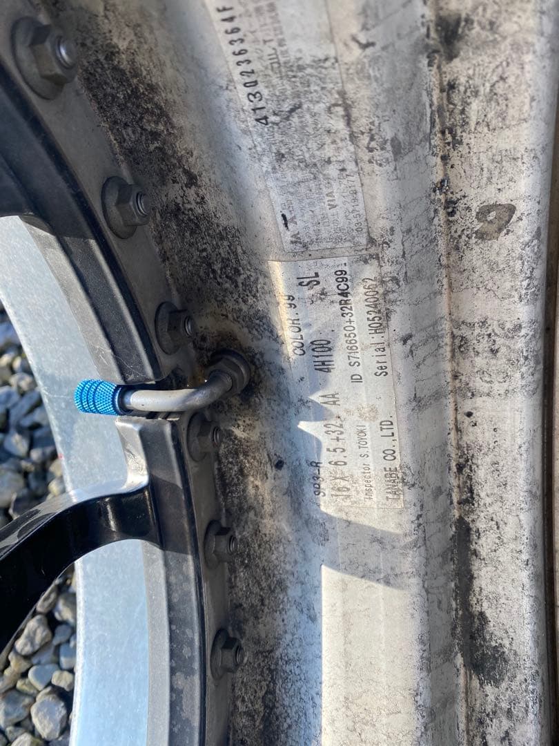 16インチSSRプロフェッサー 6j6.5J PCD100