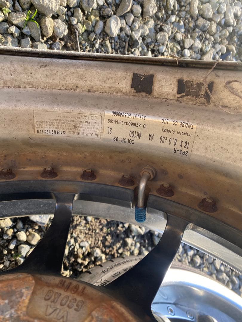 16インチSSRプロフェッサー 6j6.5J PCD100