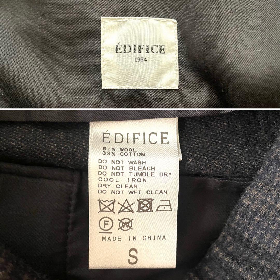 トラ吉 2本セット ÉDIFICE イージー ウール スラックスパンツ S