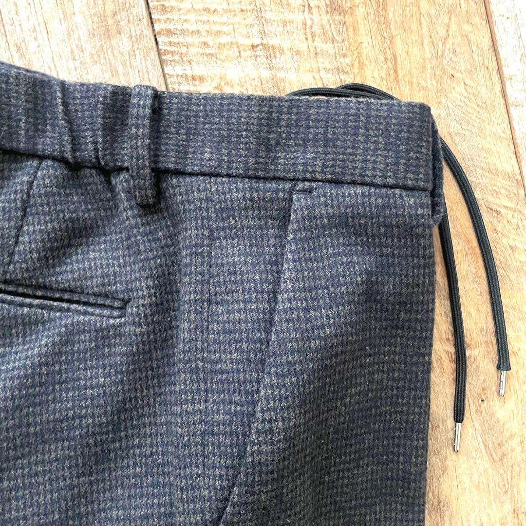 トラ吉 2本セット ÉDIFICE イージー ウール スラックスパンツ S