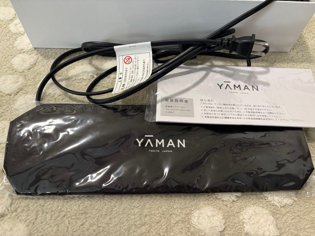 【YAMAN ヤーマン】 ストレートヘアアイロン ネイビー